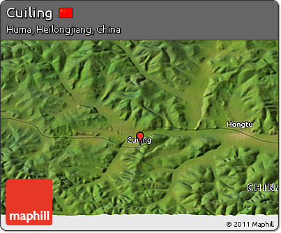 Satellite 3D Map of Cuiling