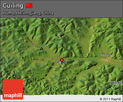 Satellite 3D Map of Cuiling
