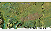 Satellite 3D Map of the area around 51° 43' 18" N, 124° 1' 30" W