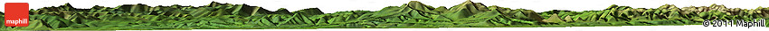 Satellite Horizon Map of the Area around 51° 43' 18" N, 134° 22' 30" E