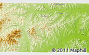 Physical 3D Map of the area around 51° 43' 18" N, 138° 37' 30" E