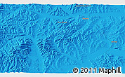 Political 3D Map of the area around 51° 43' 18" N, 138° 37' 30" E