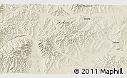 Shaded Relief 3D Map of the area around 51° 43' 18" N, 138° 37' 30" E