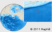 Shaded Relief Location Map of the area around 51°&nbsp;43'&nbsp;18"&nbsp;N,&nbsp;158°&nbsp;1'&nbsp;30"&nbsp;W