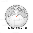 Outline Map of the Area around 51° 43' 18" N, 169° 4' 29" W, rectangular outline