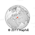 Outline Map of the Area around 51° 43' 18" N, 42° 34' 30" E, rectangular outline