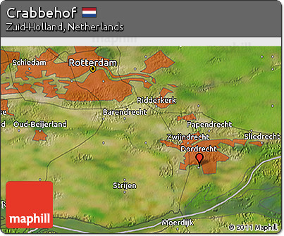 Satellite 3D Map of Crabbehof