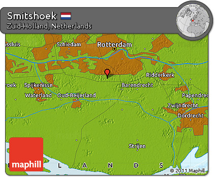 Physical Map of Smitshoek