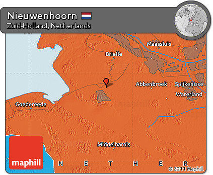 Political Map of Nieuwenhoorn