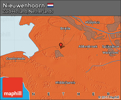 Political Map of Nieuwenhoorn