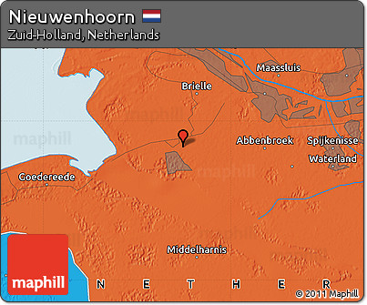 Political Map of Nieuwenhoorn