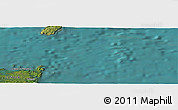 Satellite Panoramic Map of the area around 51° 43' 18" N, 55° 10' 29" W