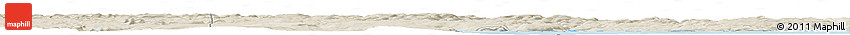 Shaded Relief Horizon Map of the Area around 51° 43' 18" N, 56° 52' 30" W Shaded Relief Horizon Map of the Area around 51° 43' 18" N, 56° 52' 30" W