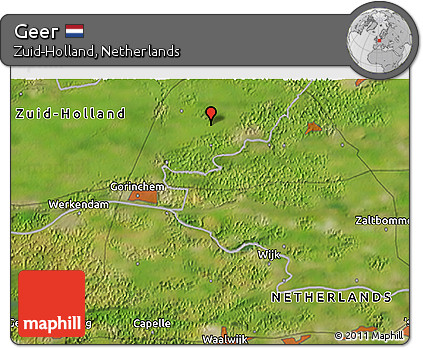Satellite 3D Map of Geer