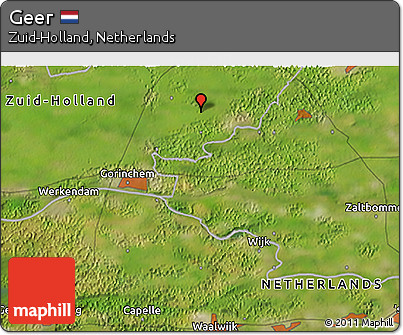 Satellite 3D Map of Geer