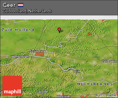 Satellite 3D Map of Geer