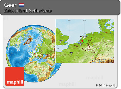 Physical Location Map of Geer