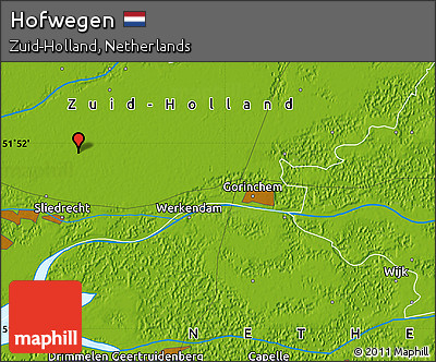 Physical Map of Hofwegen
