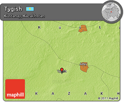 Physical Map of Tygish