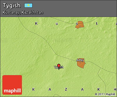 Physical Map of Tygish