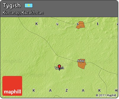 Physical Map of Tygish