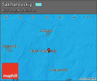 Political Map of Sakharovskiy