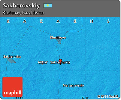 Political Map of Sakharovskiy
