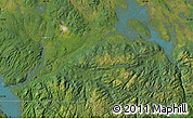 Satellite Map of the area around 51° 43' 18" N, 67° 55' 30" W
