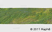 Satellite Panoramic Map of the area around 51° 43' 18" N, 72° 10' 30" W