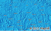 Political Map of the area around 51° 43' 18" N, 84° 13' 29" E