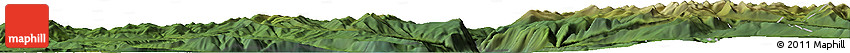 Satellite Horizon Map of the Area around 51° 43' 18" N, 87° 37' 30" E
