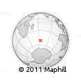 Where is the area around 51° 3' 43" S, 64° 40' 30" E located? Outline Map of the Area around 51° 3' 43" S, 64° 40' 30" E, rectangular outline