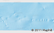 Physical 3D Map of the area around 51° 3' 43" S, 73° 10' 30" E
