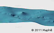 Satellite Panoramic Map of the area around 51° 3' 43" S, 75° 43' 29" E