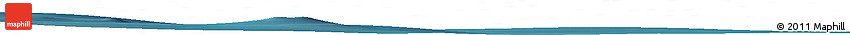 Satellite Horizon Map of the Area around 51° 3' 43" S, 76° 34' 29" E