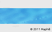 Shaded Relief Panoramic Map of the area around 51° 3' 43" S, 77° 25' 30" E