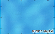 Physical Map of the area around 51° 3' 43" S, 79° 7' 30" E