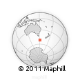 Outline Map of the Area around 51° 27' 30" S, 151° 22' 30" E, rectangular outline