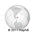 Outline Map of the Area around 51° 27' 30" S, 51° 46' 29" W, rectangular outline