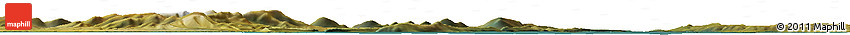 Satellite Horizon Map of the Area around 51° 27' 30" S, 59° 25' 29" W