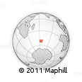Where is the area around 51° 27' 30" S, 63° 49' 30" E located? Outline Map of the Area around 51° 27' 30" S, 63° 49' 30" E, rectangular outline