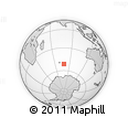 Outline Map of the Area around 51° 27' 30" S, 78° 16' 30" E, rectangular outline