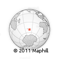 Outline Map of the Area around 51° 27' 30" S, 79° 7' 30" E, rectangular outline