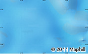 Shaded Relief Map of the area around 51° 51' 10" S, 136° 4' 29" E