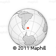 Outline Map of the Area around 51° 51' 10" S, 50° 4' 30" W, rectangular outline