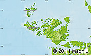 Physical Map of Beaver Settlement