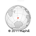 Where is the area around 51° 51' 10" S, 63° 49' 30" E located? Outline Map of the Area around 51° 51' 10" S, 63° 49' 30" E, rectangular outline