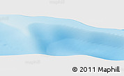 Physical Panoramic Map of the area around 51° 51' 10" S, 76° 34' 29" E
