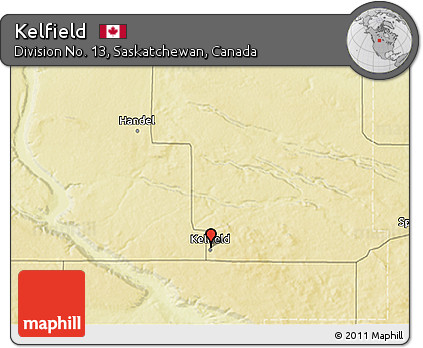 Physical 3D Map of Kelfield