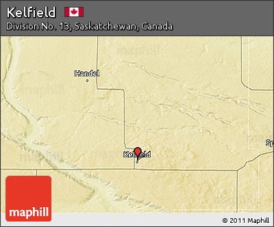 Physical 3D Map of Kelfield